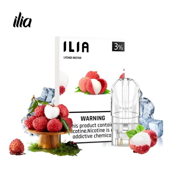 （買5送普通主機 買8送皮革主機）ILIA煙彈 哩啞霧化彈 通用悅刻Relx主機一代 3顆/盒