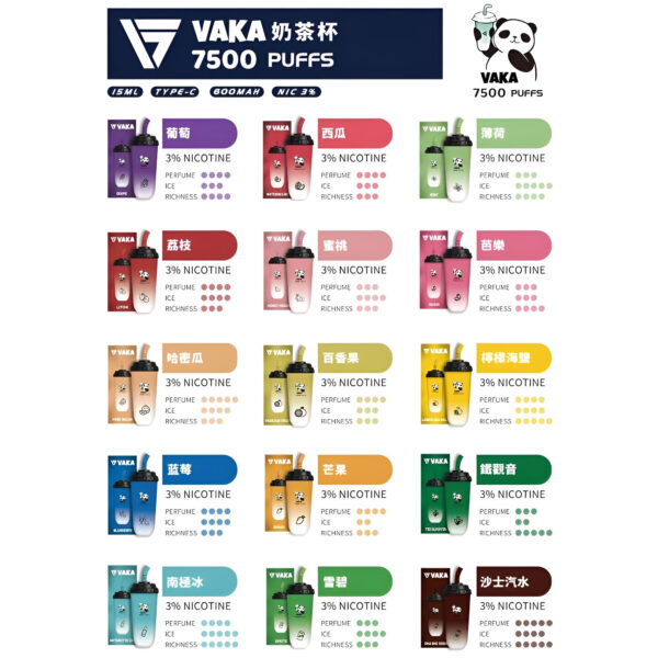 VAKA奶茶杯