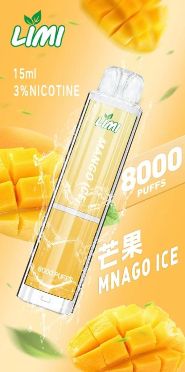 買10送1 LIMI 8000 PUFFS 發光跑馬燈拋棄式電子煙 台灣電子煙批發 現貨