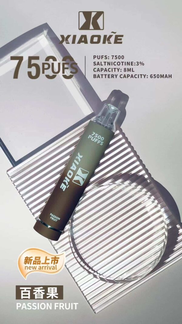 XIAOKE 7500 PUFFS 梟客棄式抛電子煙 一次性霧化桿推薦·