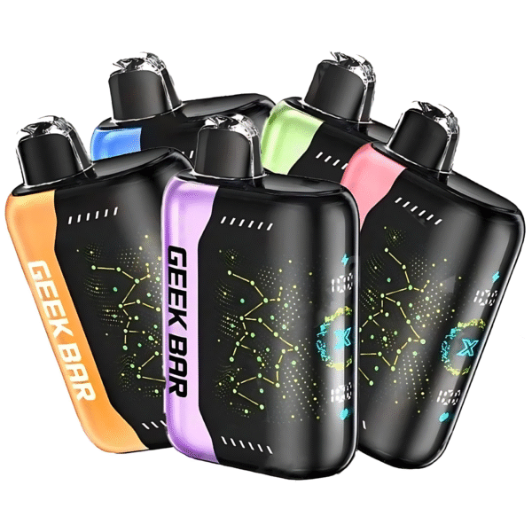 Geek Bar Pulse x 25000 puffs (買5送1)美國爆款 Geek Bar Pulse X 25000 Puffs 小火箭拋棄式電子煙 雙模式 18ML大容量